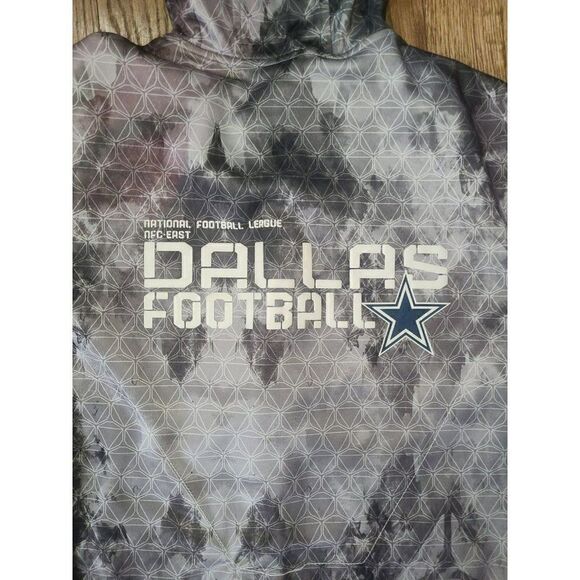 RARE REEBOK NFL Dallas Cowboys On Field Zip-up Lightweight Jacket Mens Medium - Picture 4 of 4